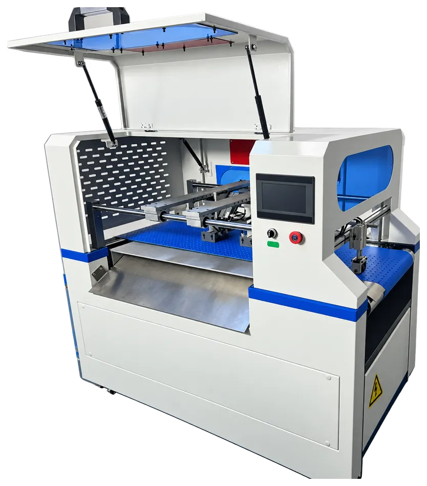 HF-800D Automatic Folding Box Wing Wrapping Machine