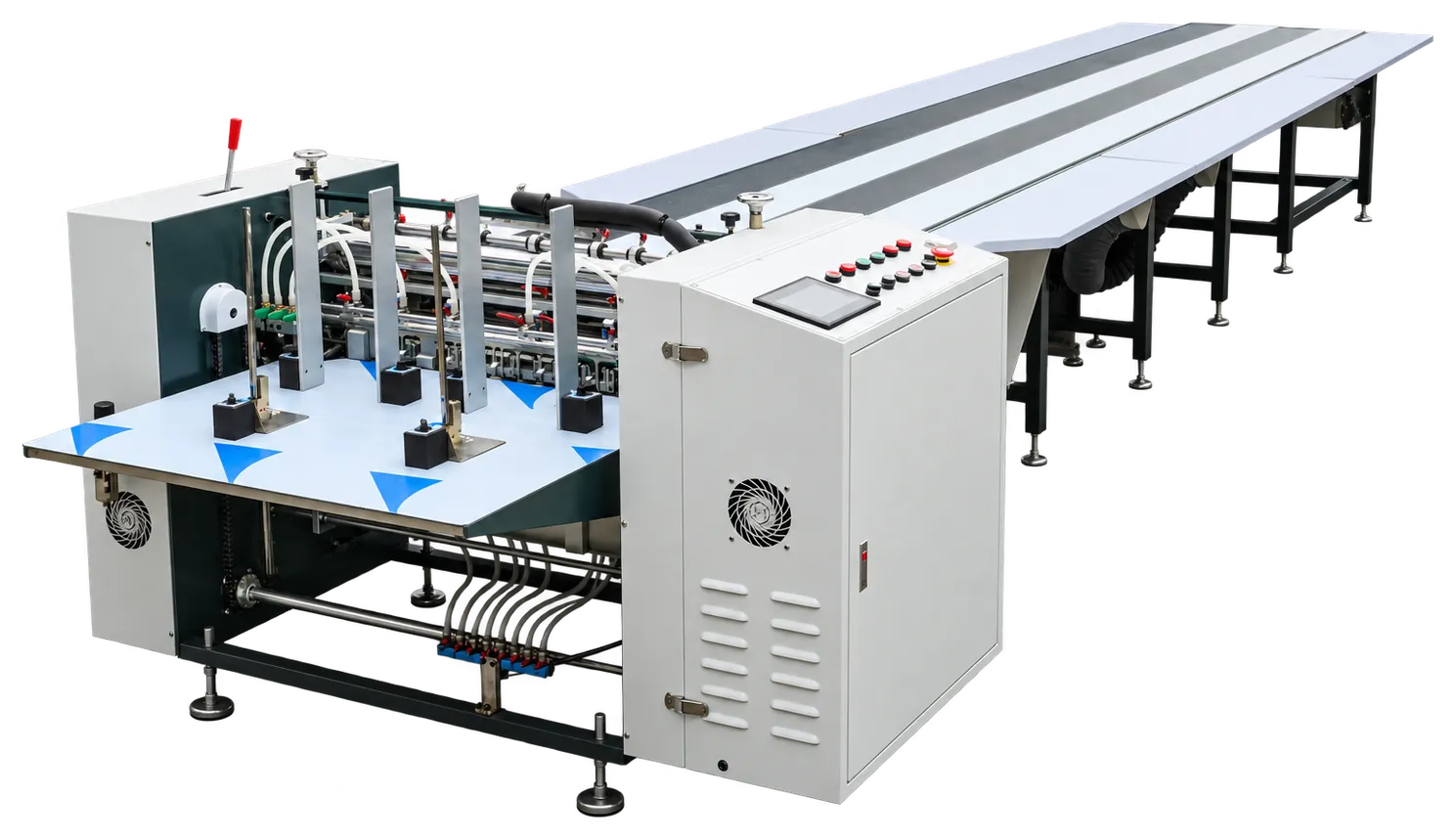 HF-850A Automatic Paper Gluing Machine
