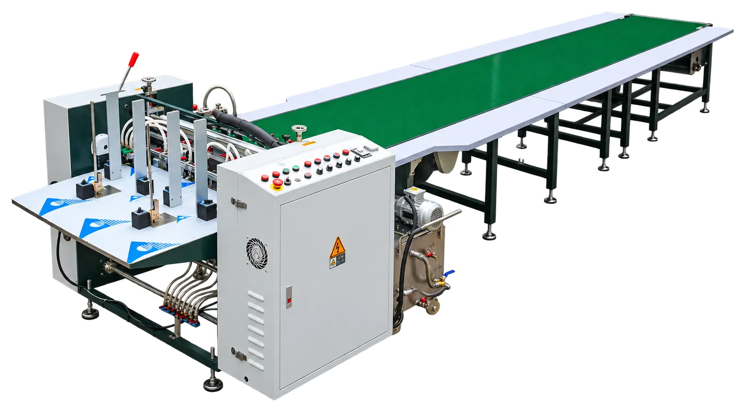 HF-850A Automatic Paper Gluing Machine