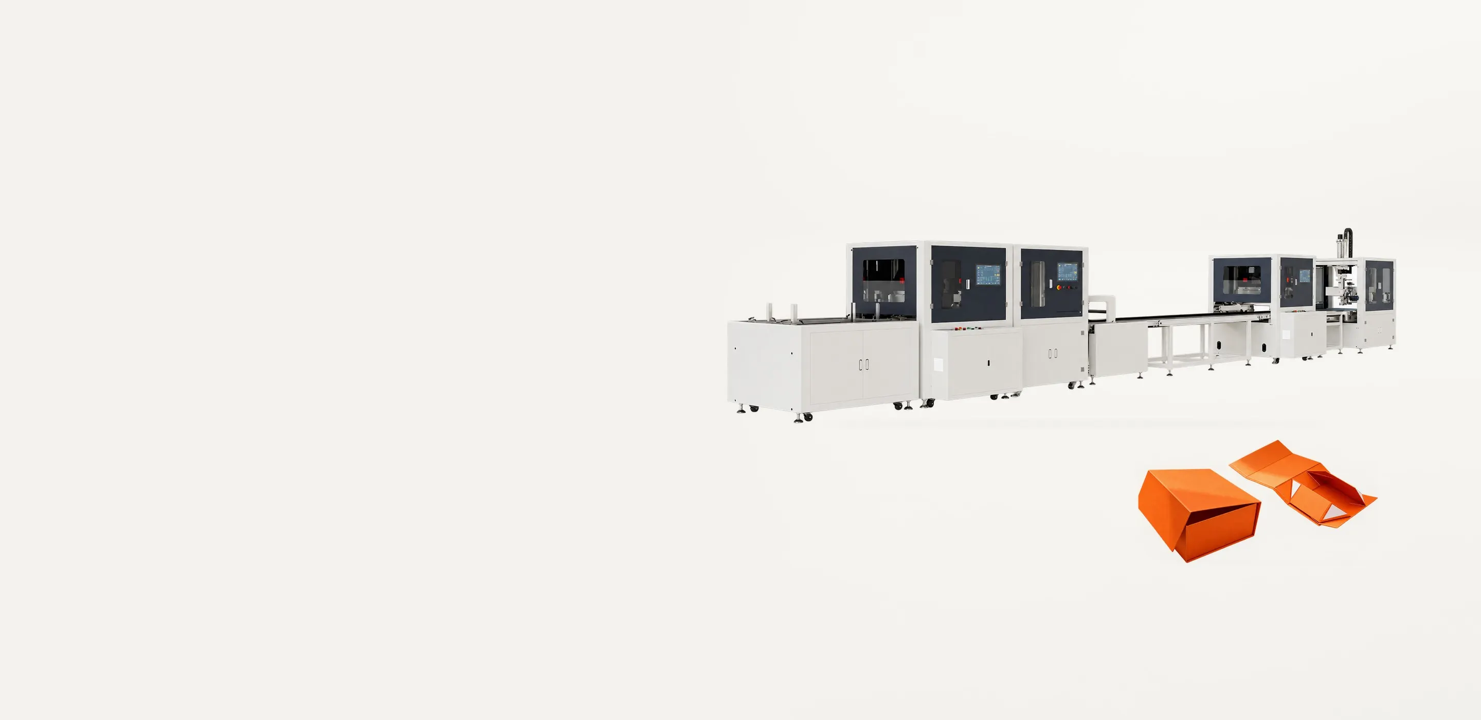 HF-1150 Automatic Folding Box Visual Positioning Assembly Machine