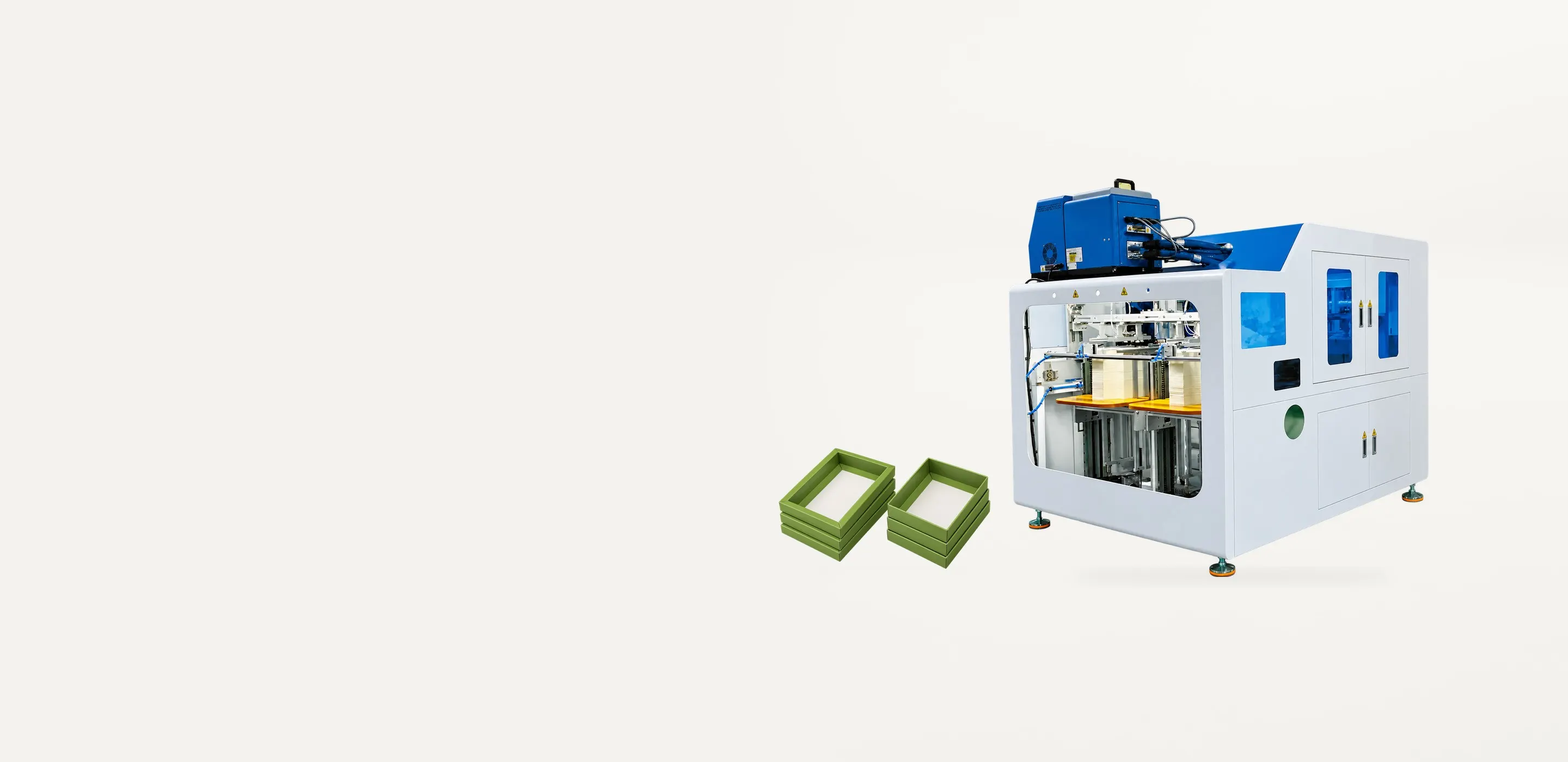 HF-3250 Automatic Paper Box Forming Machine (Double Station)