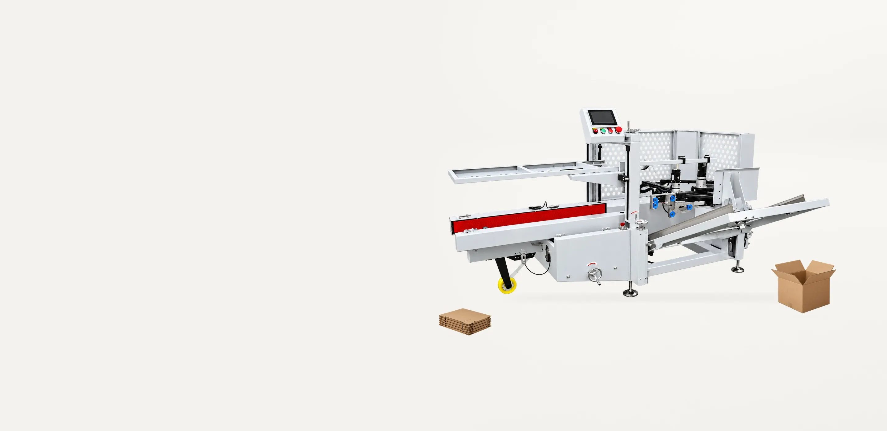 HF-650 Automatic Corrugated Case Erecting Machine